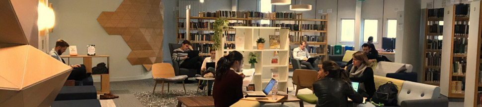 Photograph of library